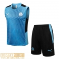 T-Shirt Marseille light blue Mens 2021 2022 PL425
