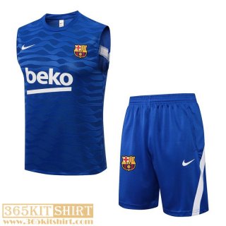 T-Shirt Barcelona blue Mens 2021 2022 PL431