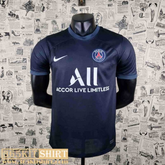 T-Shirt PSG black Mens 2022 2023 PL329