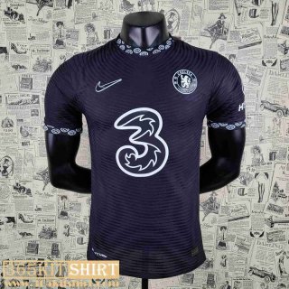 T-Shirt Chelsea black Mens 2022 2023 PL345