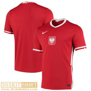 National team football shirts Poland Away Mens 2021