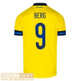 National team football shirts Suede Home Mens 2021 BERG #9