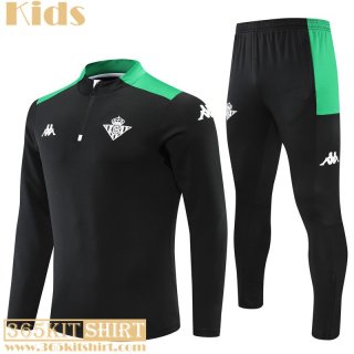 Training Real Betis black Kids 2022 2023 TK269