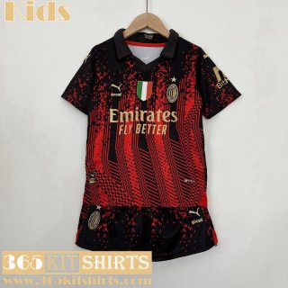 Football Shirts AC Milan Fourth Kids 2023 2024 MK03