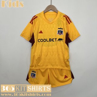 Football Shirts colo colo Goalkeepers Kids 2023 2024 MK05