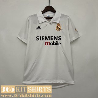 Retro Football Shirts Real Madrid Home Mens 02 03 FG243