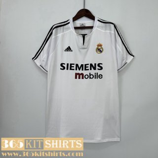 Retro Football Shirts Real Madrid Home Mens 03 04 FG248