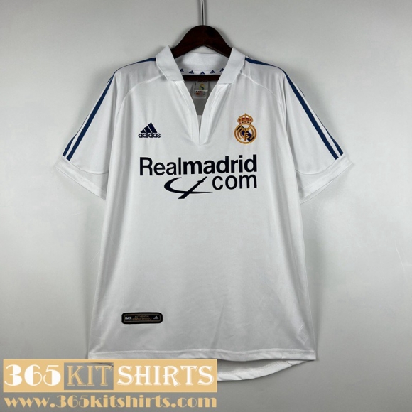 Retro Football Shirts Real Madrid Home Mens 01 02 FG265