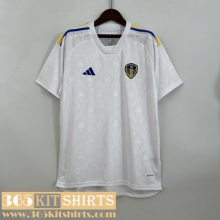 Football Shirts Leeds United Home Mens 2023 2024