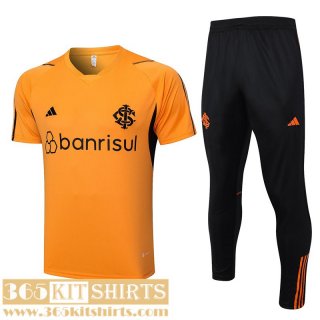 Polo Shirt Club Internacional orange Mens 2023 2024 PL676