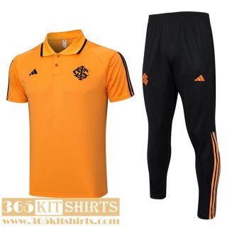 Polo Shirt Club Internacional orange Mens 2023 2024 PL683