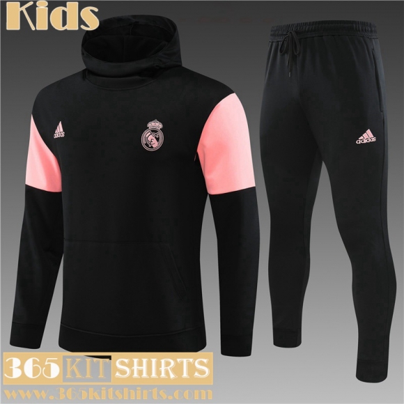 KIT: Hoodie Real Madrid black Kids 2023 2024 TK594