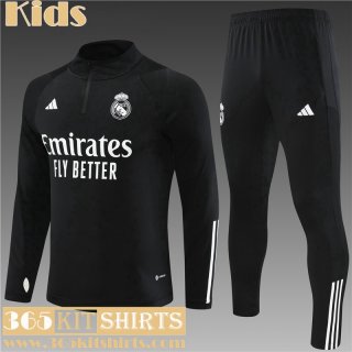 KIT: Training Real Madrid black Kids 2023 2024 TK601
