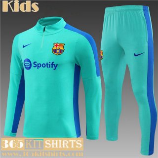 KIT: Training Barcelona Green Kids 2023 2024 TK611
