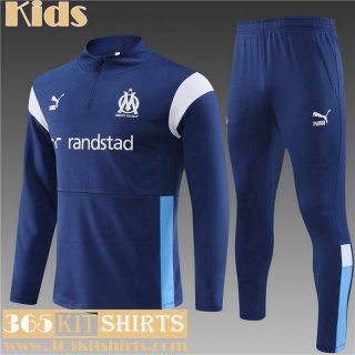 KIT: Training Marseille blue Kids 2023 2024 TK612