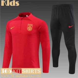 KIT: Training China red Kids 2023 2024 TK613