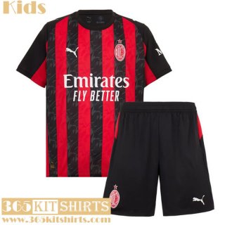 Football Shirts AC Milan Home Kids 25 26