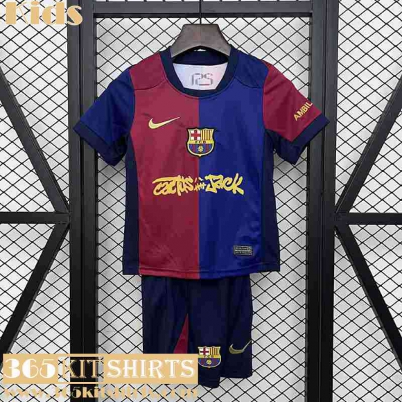 Football Shirts Barcelona Home Kids 25 26