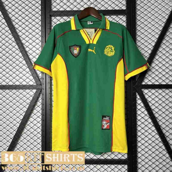 Retro Football Shirts Cameroon Home Mens 1998 FG838
