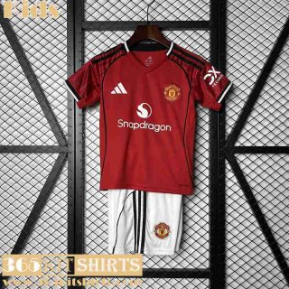 Football Shirts Manchester United Home Kids 25 26