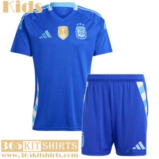 Football Shirts Argentina Away Kids 2024