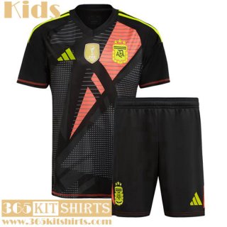 Football Shirts Argentina Goalkeepers Kids 2024