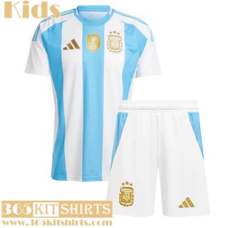 Football Shirts Argentina Home Kids 2024