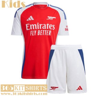 Football Shirts Arsenal Home Kids 2024 2025