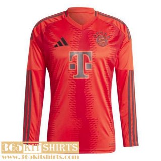 Football Shirts Bayern Munich Home Mens Long Sleeve 2024 2025