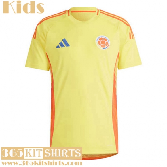 Football Shirts Colombia Home Kids 2024