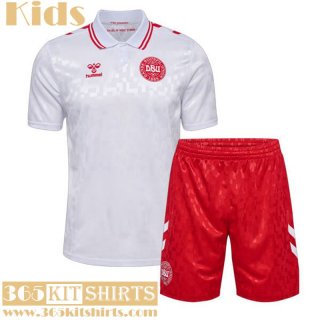 Football Shirts Denmark Away Kids 2024