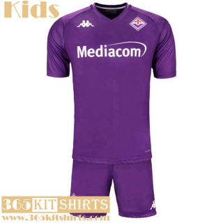 Football Shirts Fiorentina Home Kids 2024 2025
