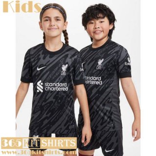 Football Shirts Liverpool Goalkeepers Kids 2024 2025