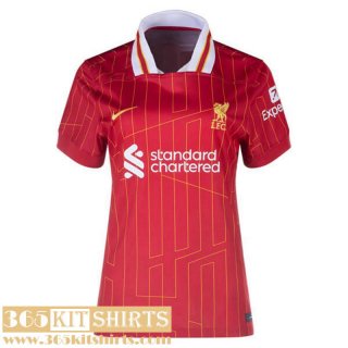 Football Shirts Liverpool Home Womens 2024 2025