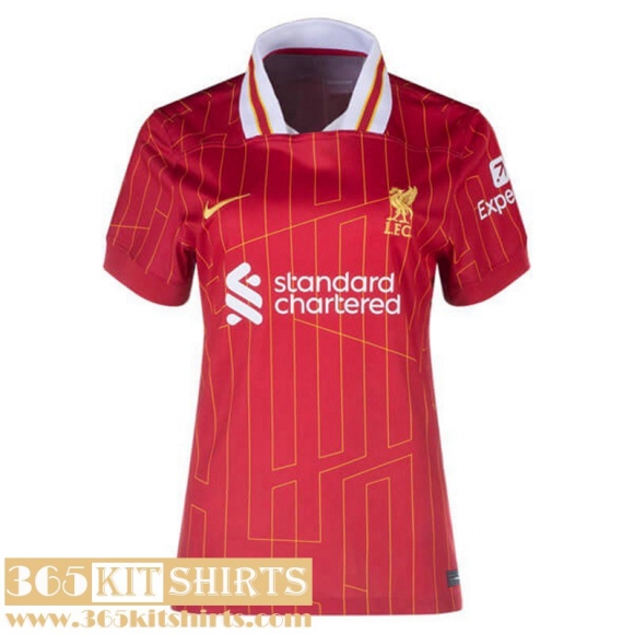 Football Shirts Liverpool Home Womens 2024 2025