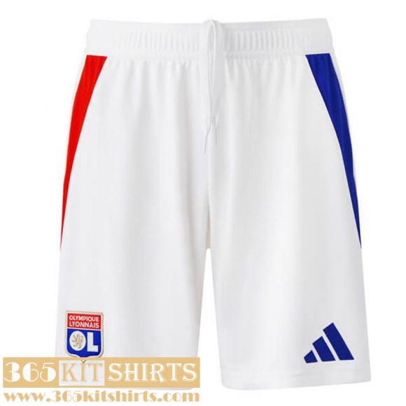 Football Shorts Olympique Lyon Home Mens 2024 2025 P451