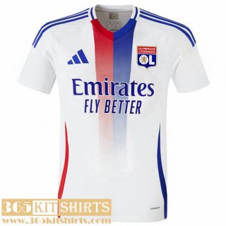 Football Shirts Olympique Lyon Home Mens 2024 2025