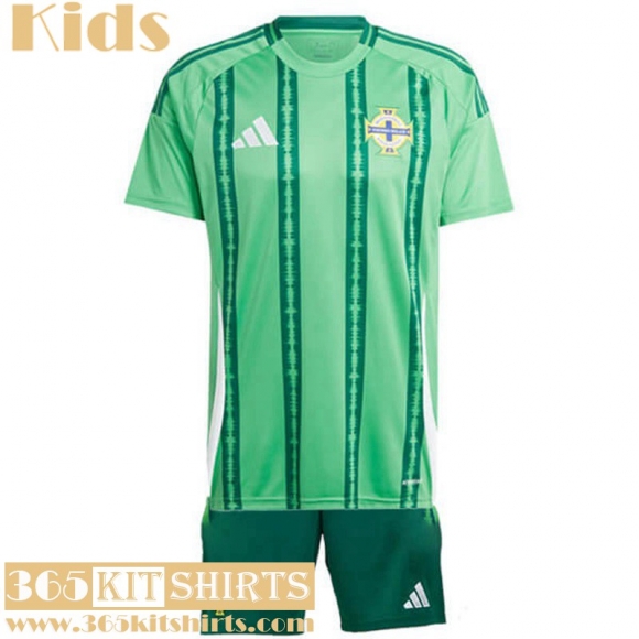 Football Shirts Northern Ireland Home Kids 2024