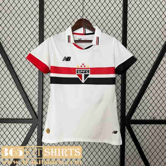 Football Shirts Sao Paulo Home Womens 2024 2025