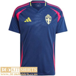 Football Shirts Sweden Away Mens 2024