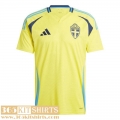 Football Shirts Sweden Home Mens 2024