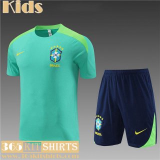 Training T Shirt Brazil Kids 2024 2025 H14
