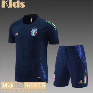 Training T Shirt Italy Kids 2024 2025 H43