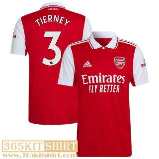 Football Shirt Arsenal Home Mens 2022 2023 Tierney 3