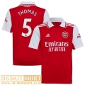 Football Shirt Arsenal Home Mens 2022 2023 Thomas 5