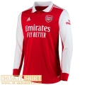 Football Shirt Long Sleeve Arsenal Home Mens 2022 2023