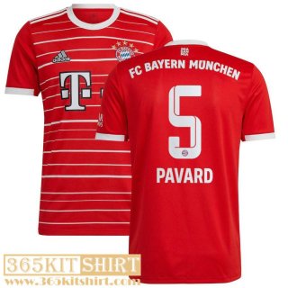 Football Shirt Bayern Munich Home Mens 2022 2023 Pavard 5
