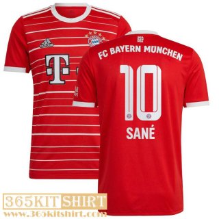 Football Shirt Bayern Munich Home Mens 2022 2023 Sané 10
