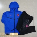 Hooded Jacket Atletico Madrid blue Mens 2022 2023 JK417