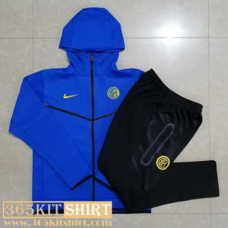 Hooded Jacket Inter Milan blue Mens 2022 2023 JK418